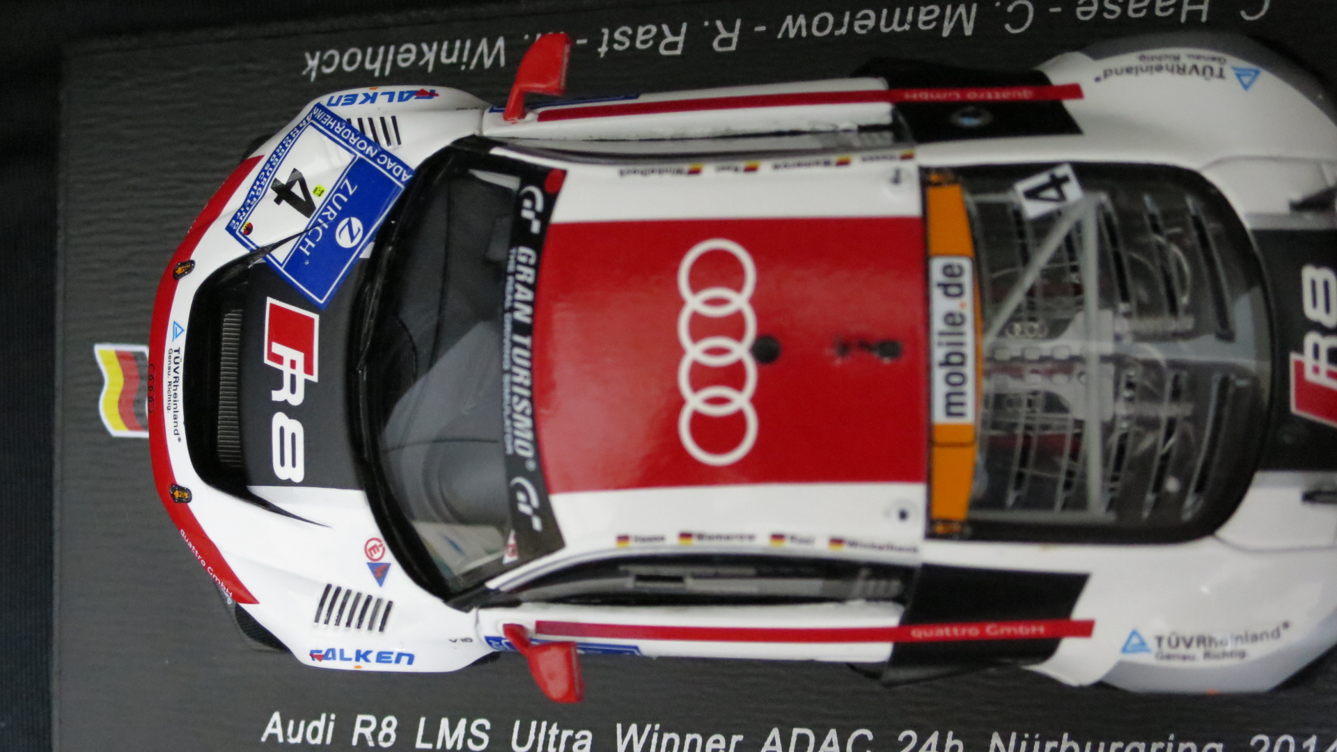 Spark 1/43 Audi R8 LMS Ultra Winner ADAC 24h Nürburgring 2014